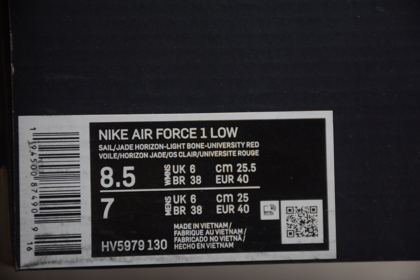 AF1 low Jade Horizon