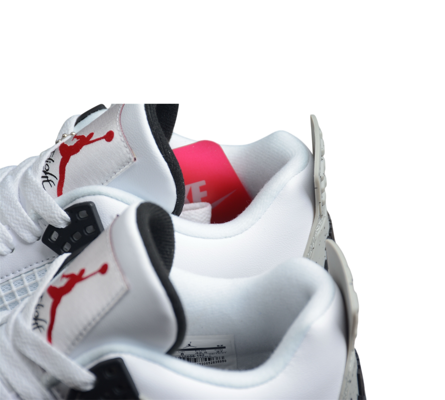 J4 white fire Red Black