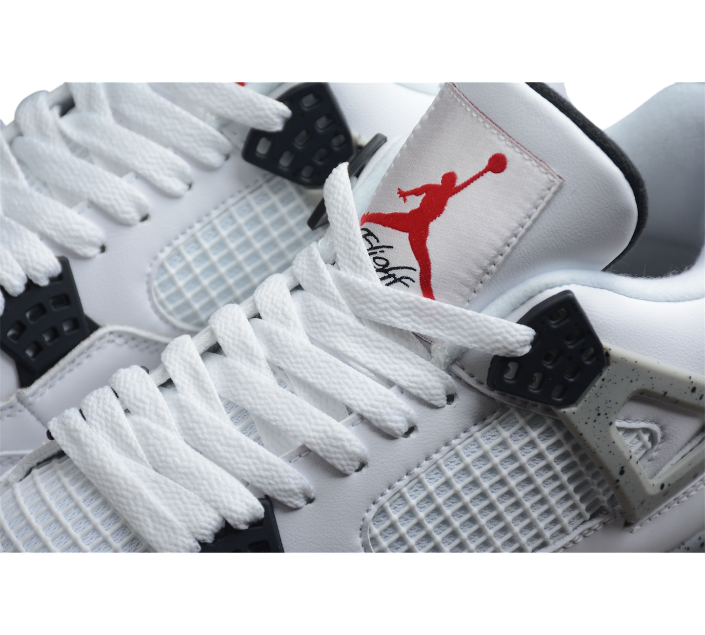J4 white fire Red Black