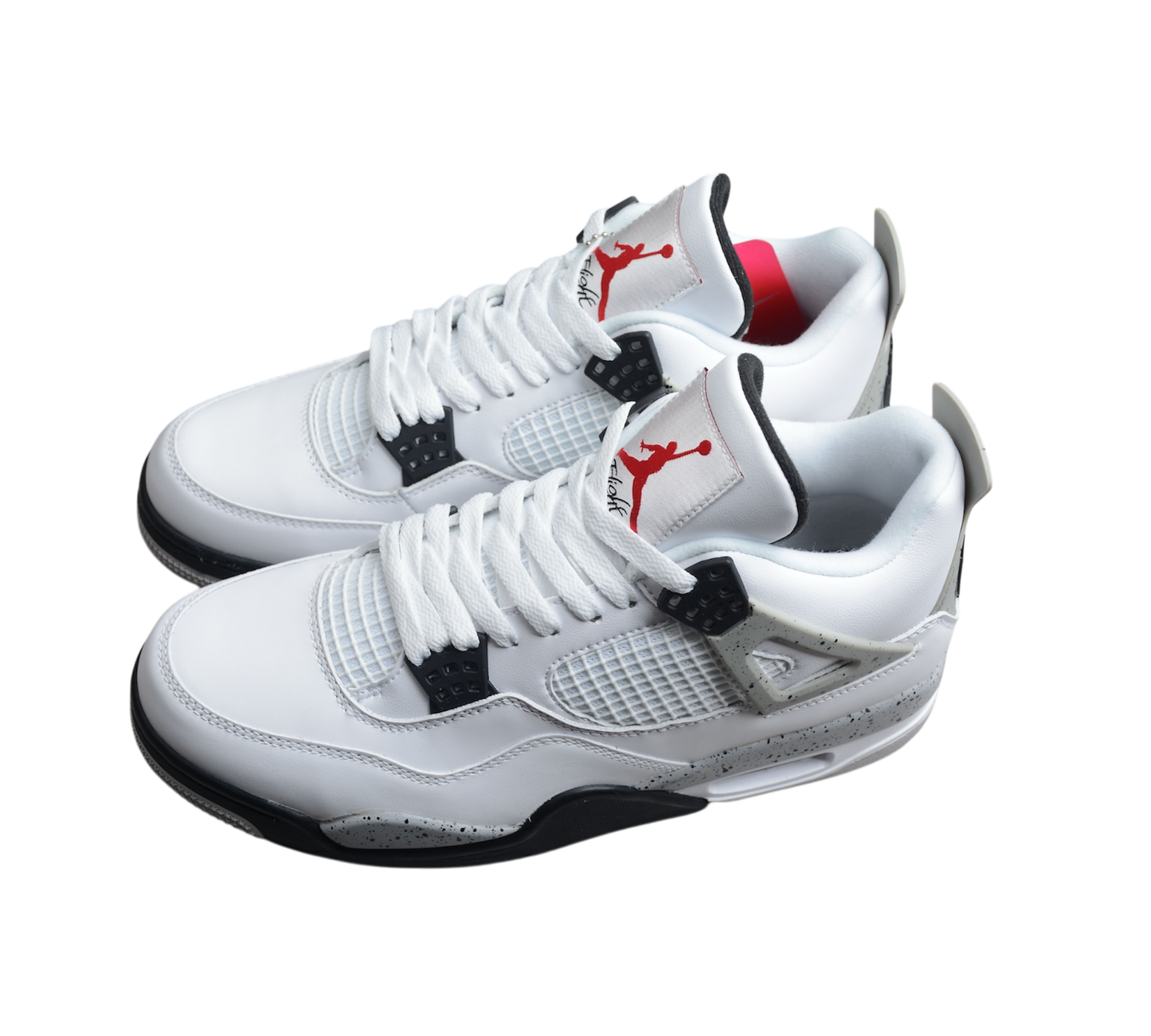 J4 white fire Red Black