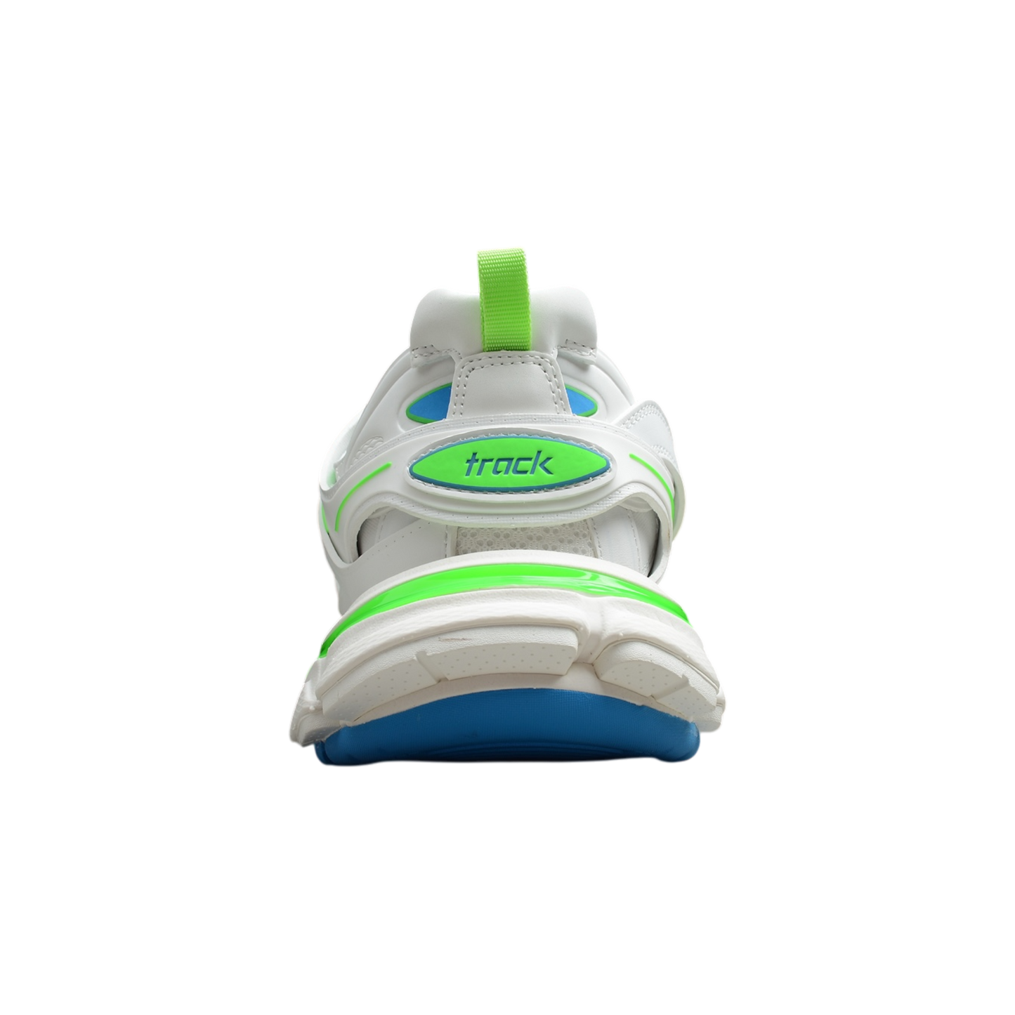 Track White Blue Green BGA