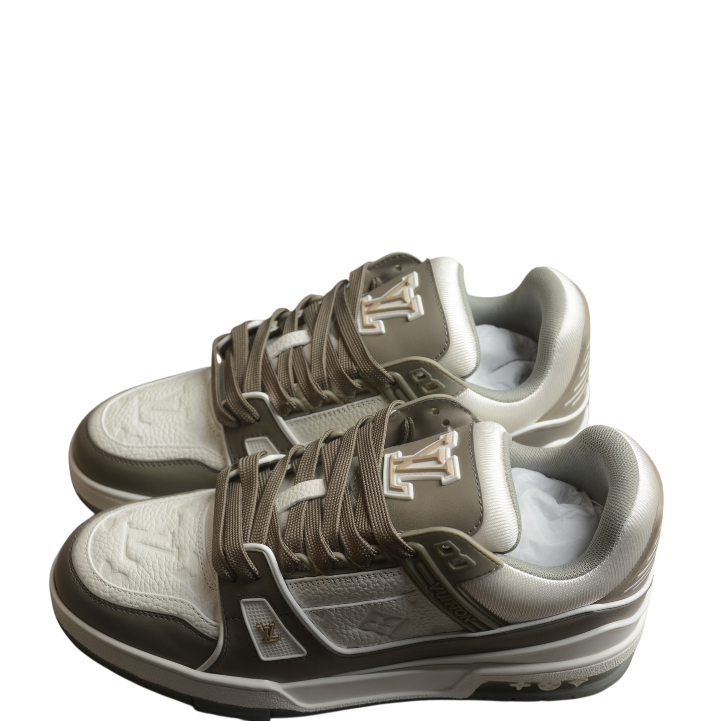 LV Classic Gray White