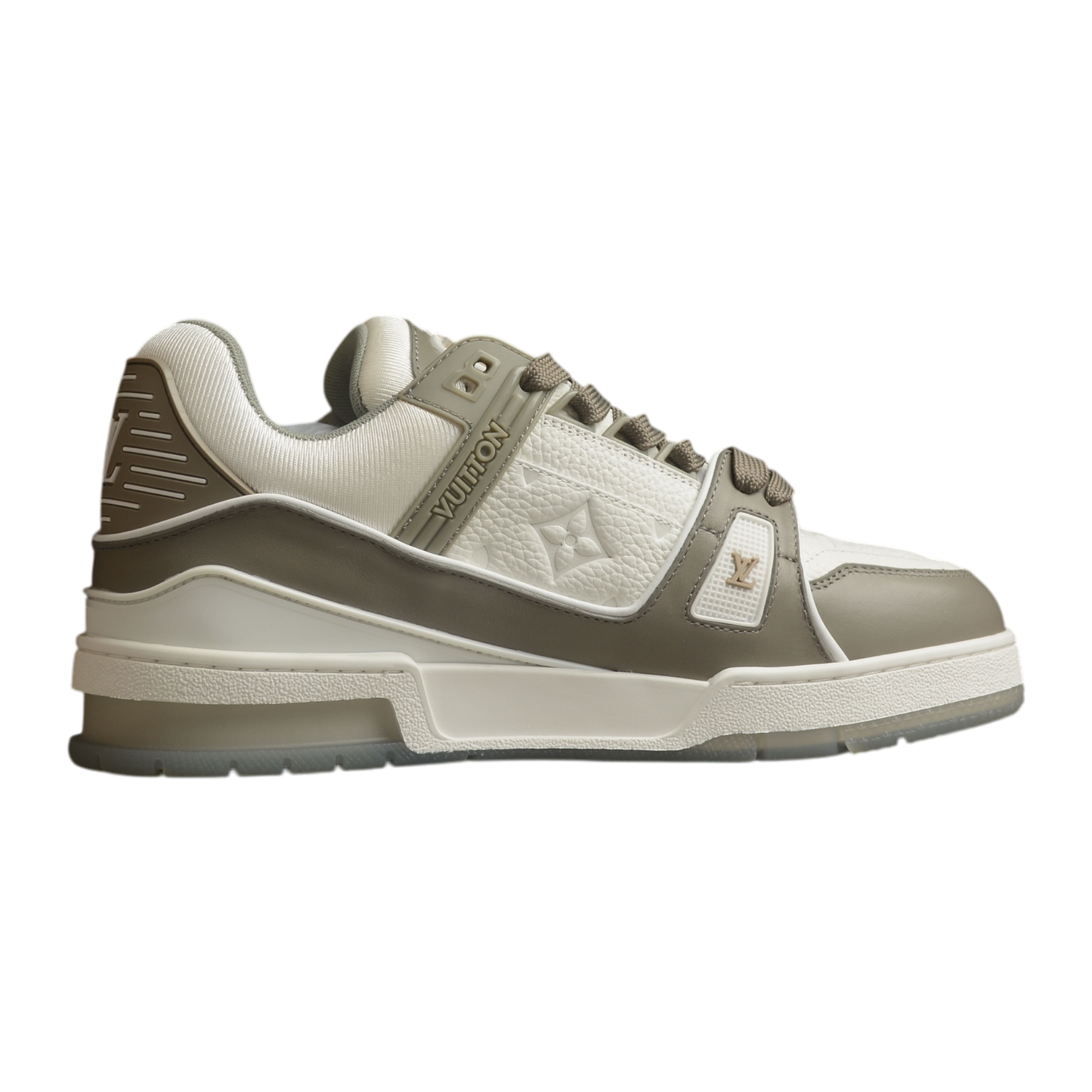 LV Classic Gray White