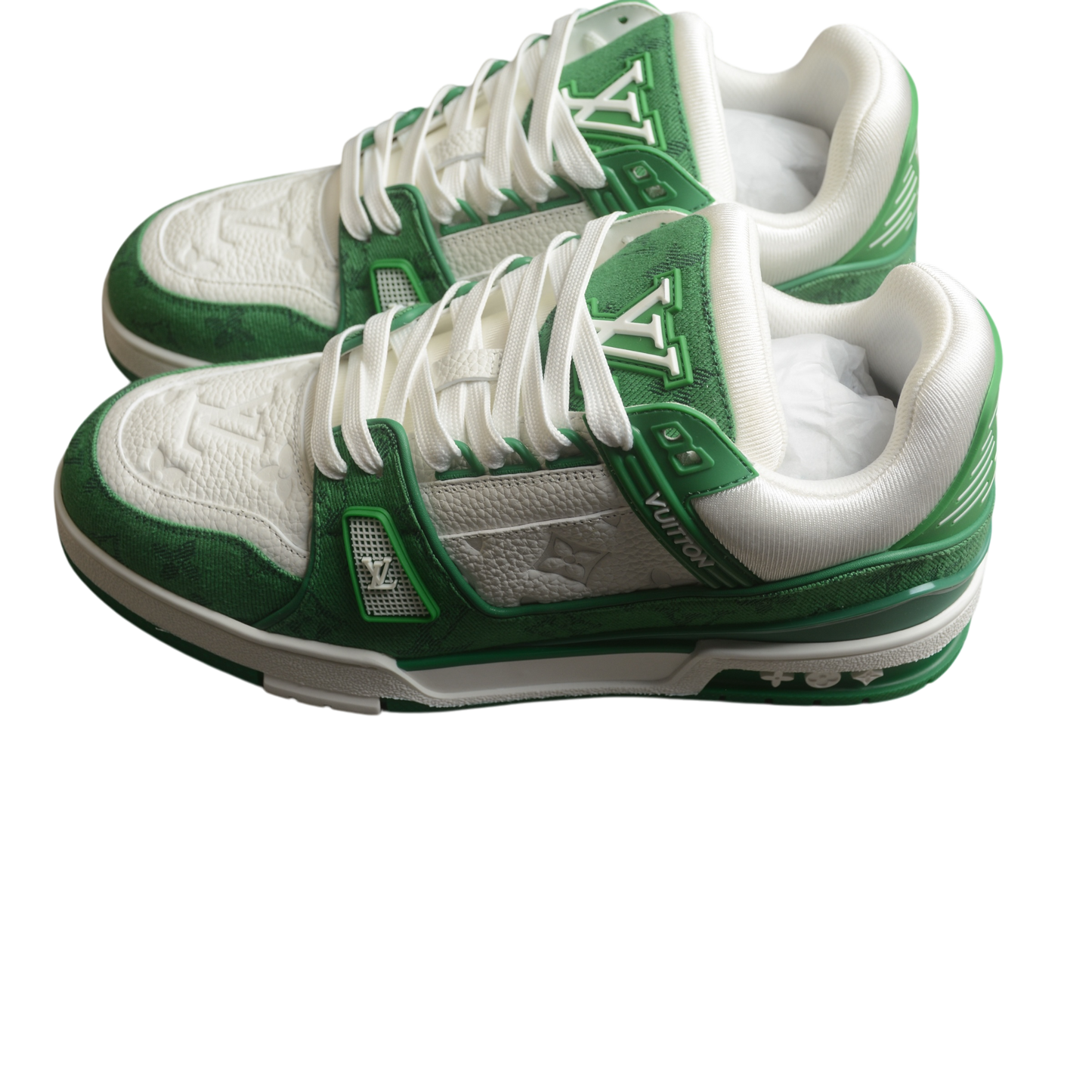 LV Classic Green White