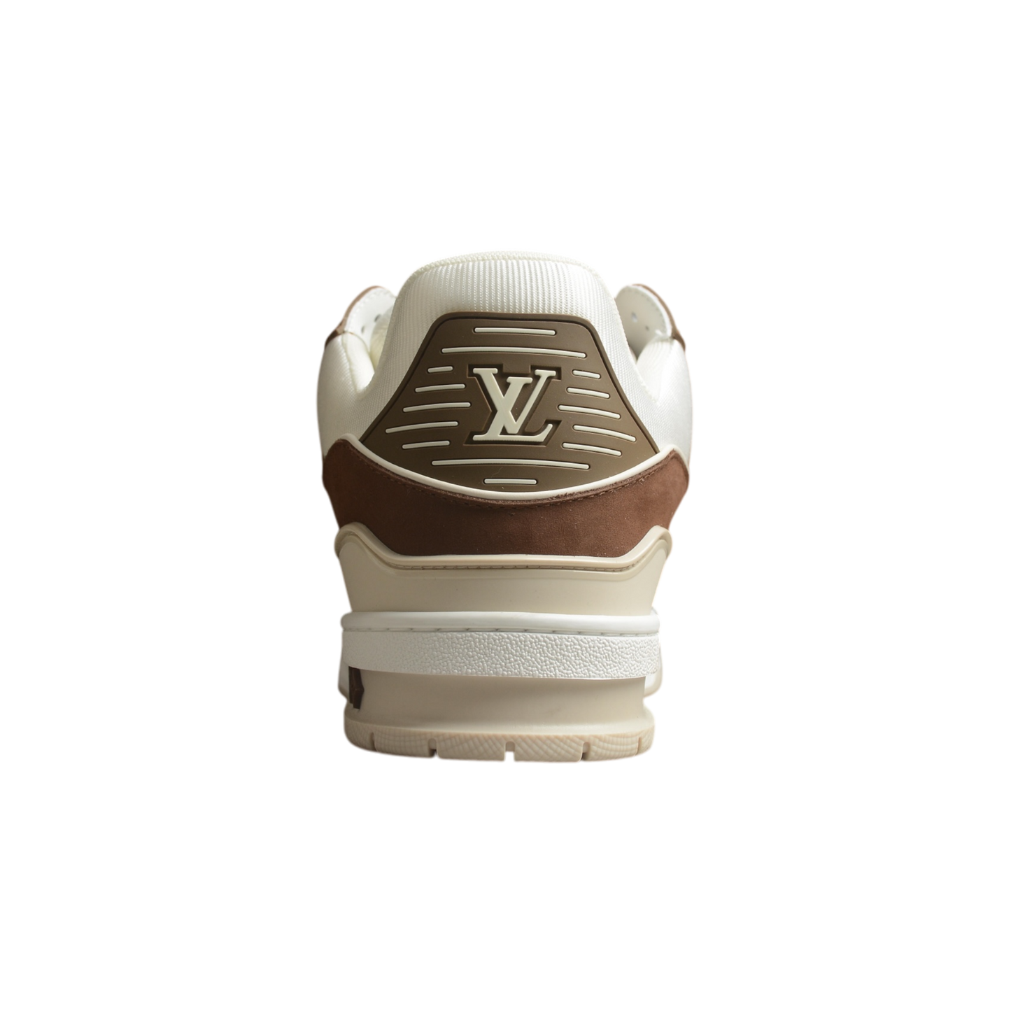 LV Classic White Brown