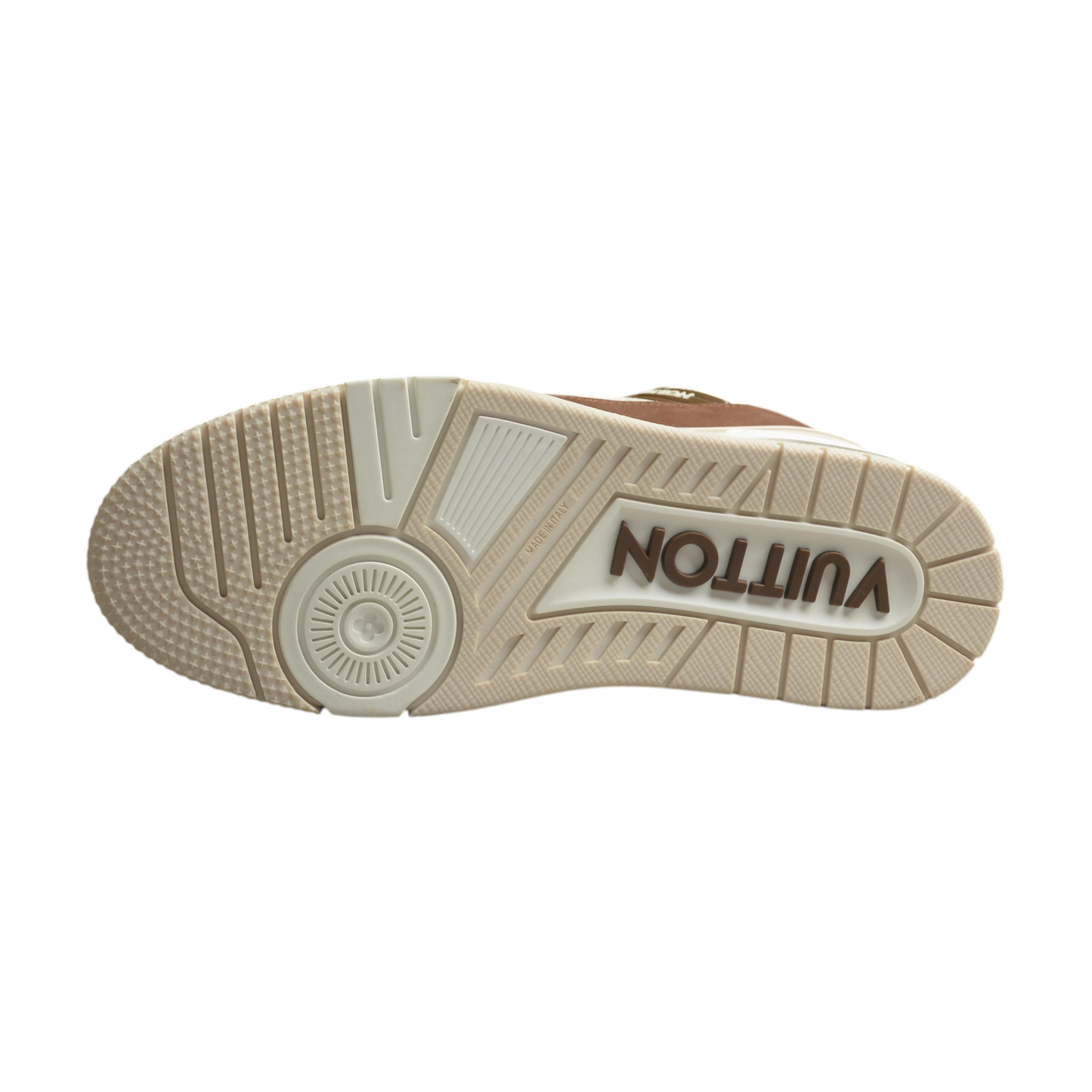 LV Classic White Brown