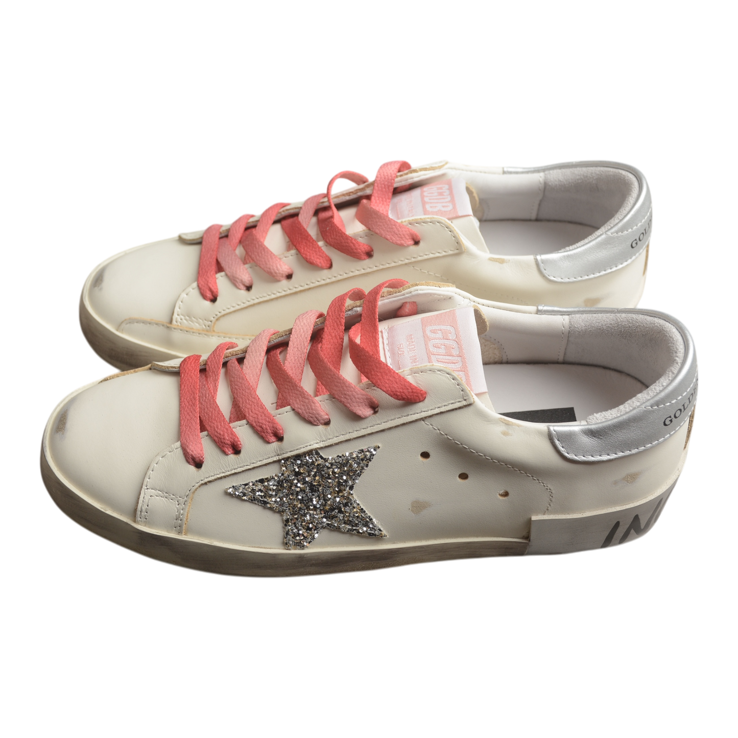 Goose Silver glitter