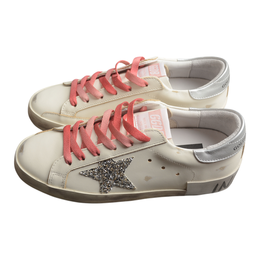 Goose Silver glitter