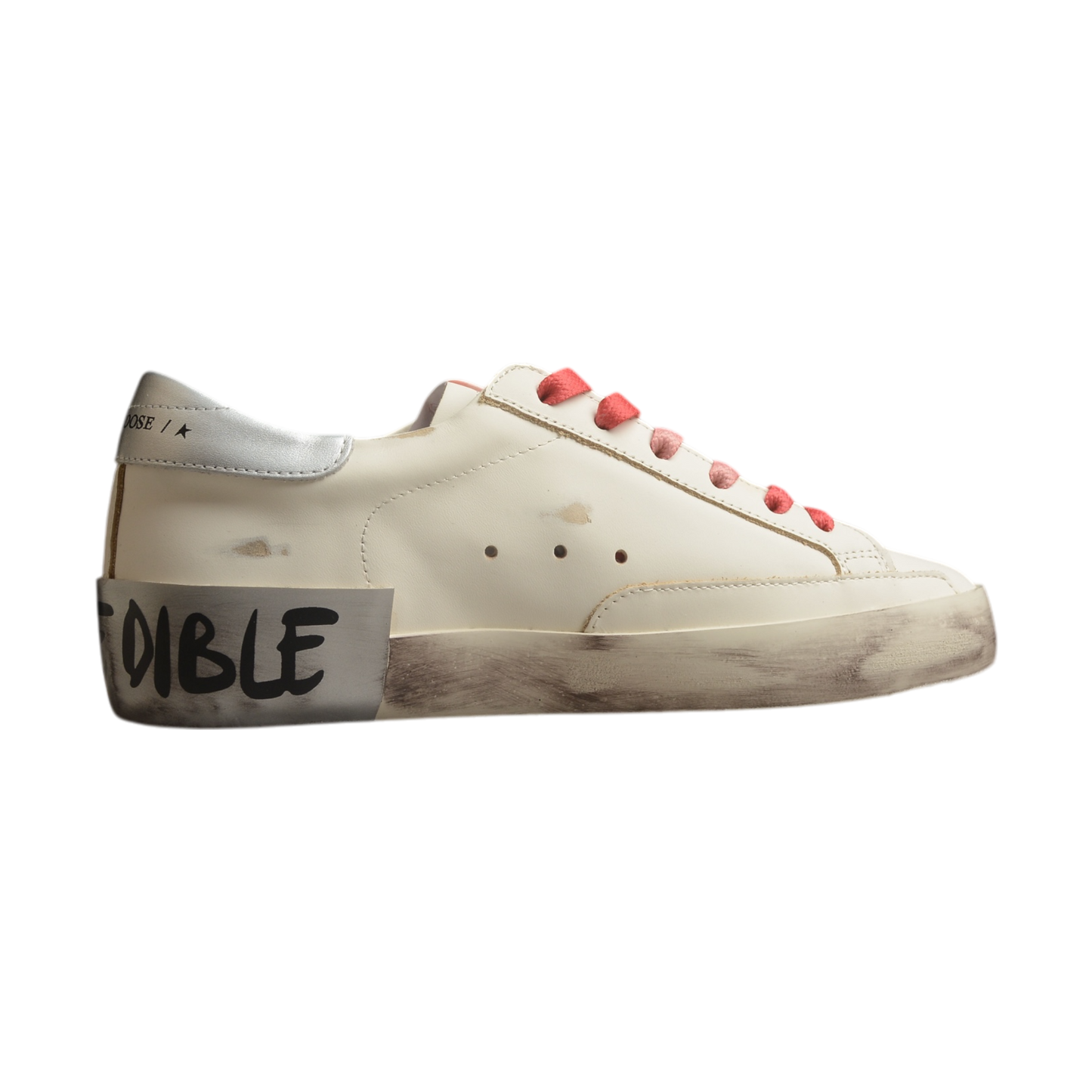 Goose Silver glitter